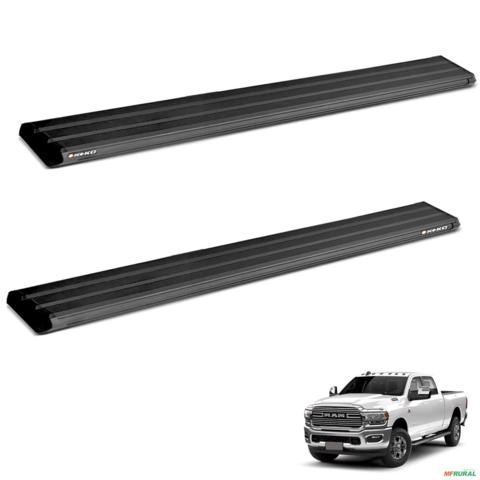 Estribo Elétrico Ram 2500 3500 2019 a 2025 Retrátil Automático Keko Imagem Estribo Elétrico Ram 2500 3500 2019 a 2025 Retrátil Automático Keko