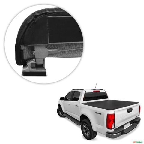 Capota Maritima S10 CD 2025 a 2027 Trek Aluminio Force Imagem Capota Maritima S10 CD 2025 a 2027 Trek Aluminio Force