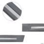 Jogo de Friso Lateral Rampage 2023 a 2025 Cinza Sting Grey Modelo Original Imagem Jogo de Friso Lateral Rampage 2023 a 2025 Cinza Sting Grey Modelo Original