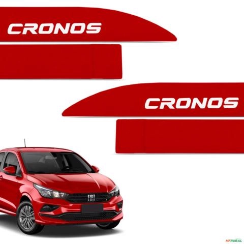 Jogo de Friso Lateral Cronos 2018 a 2026 Vermelho Monte Carlo Imagem Jogo de Friso Lateral Cronos 2018 a 2026 Vermelho Monte Carlo