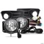 Kit Farol de Milha Palio Fire Economy 2010 a 2017 Botão Universal Moldura Preto Imagem Kit Farol de Milha Palio Fire Economy 2010 a 2017 Botão Universal Moldura Preto