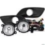 Kit Farol de Milha Focus 2009 A 2013 Botão Universal e Moldura Imagem Kit Farol de Milha Focus 2009 A 2013 Botão Universal e Moldura