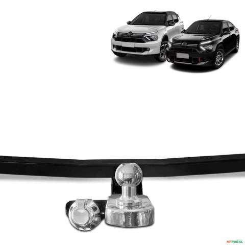 Engate Reboque C3 Aircross Basalt 2024 A 2026 Rabicho Fixo 700kg Imagem Engate Reboque C3 Aircross Basalt 2024 A 2026 Rabicho Fixo 700kg