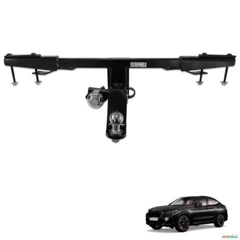 Engate Reboque BMW X3 X4 2019 a 2021 Rabicho Removível 700kg Imagem Engate Reboque BMW X3 X4 2019 a 2021 Rabicho Removível 700kg