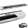 Estribo Lateral Hilux 2016 a 2025 Branco Polar Personalizado Imagem Estribo Lateral Hilux 2016 a 2025 Branco Polar Personalizado