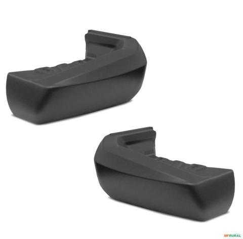 Par Ponteira Estribo Lateral Integral K1 Keko Dianteira e Traseiro Preto Imagem Par Ponteira Estribo Lateral Integral K1 Keko Dianteira e Traseiro Preto