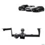 Engate de Reboque Polo T-cross Tera 2017 a 2026 Rabicho Fixo 500kg Imagem Engate de Reboque Polo T-cross Tera 2017 a 2026 Rabicho Fixo 500kg
