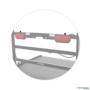 Kit com 4 Manípulo Macho M6 Preto para Extensor de Caçamba Toro Imagem Kit com 4 Manípulo Macho M6 Preto para Extensor de Caçamba Toro