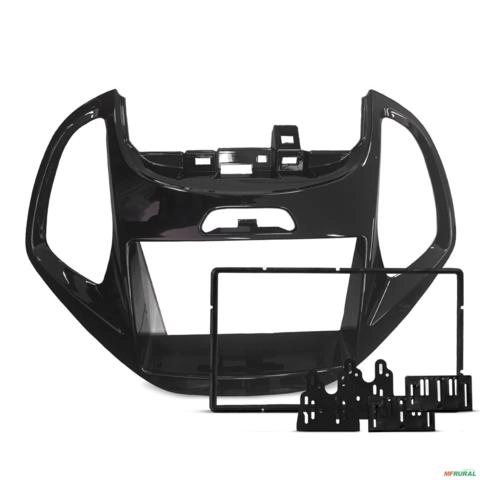 Moldura de Painel 7 Polegadas Ka Ka+ 2014 a 2018 Black Piano Imagem Moldura de Painel 7 Polegadas Ka Ka+ 2014 a 2018 Black Piano