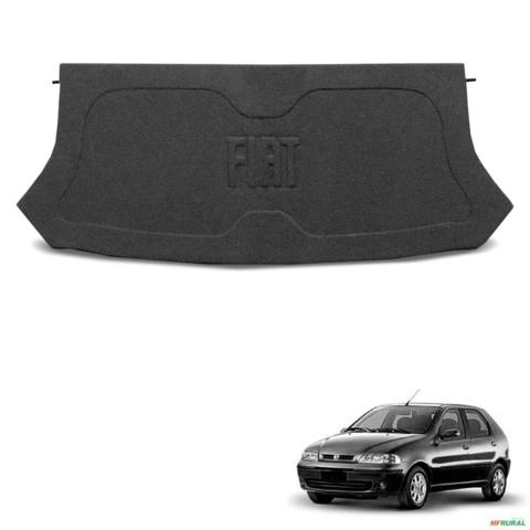 Tampão do Porta Malas Palio 2001 a 2006 Grafite Com cordinhas Imagem Tampão do Porta Malas Palio 2001 a 2006 Grafite Com cordinhas