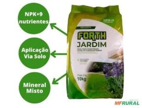 Adubo Fertilizante Forth Jardim Gramado Plantas Saco 10 Kg