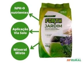 Adubo Fertilizante Forth Jardim Gramado Plantas Saco 10 Kg