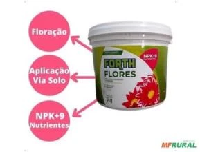 Adubo Fertilizante Forth Flores 3kg Completo Jardineira