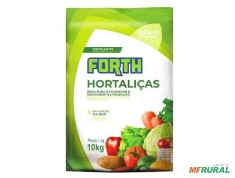 Adubo Fertilizante Forth Hortaliças 10 Kg Forth Hortas