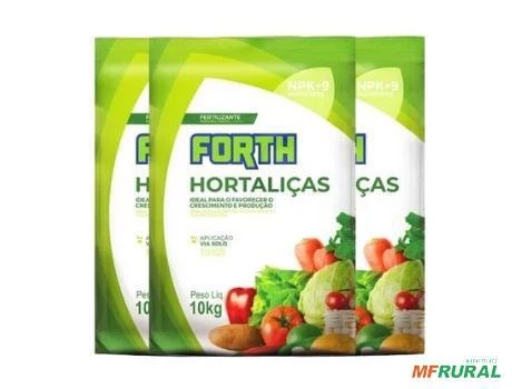 Adubo Fertilizante Forth Hortaliças 10 Kg Forth Hortas