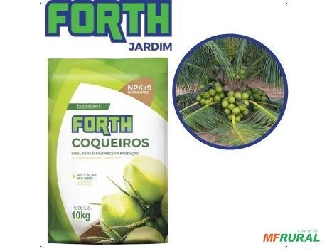 Adubo Fertilizante Forth Coqueiros Saco 10kg Alta Produção