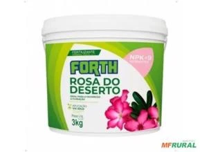 Adubo Fertilizante Forth Rosa Do Deserto Balde 3kg Floração