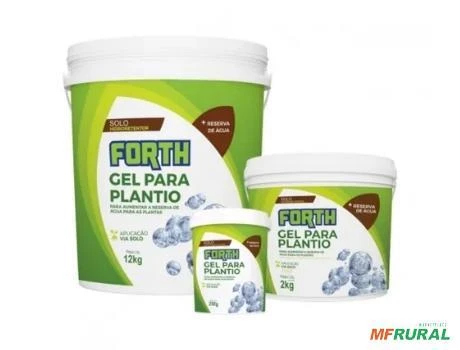 Forth Gel Para Plantio 2kg - Hidrogel Retentor Agua Planta