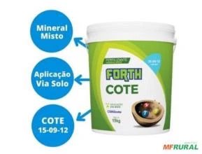 Fertilizante Forth Cote Plus 5m 100% Osmocote 15-09-12 15kg