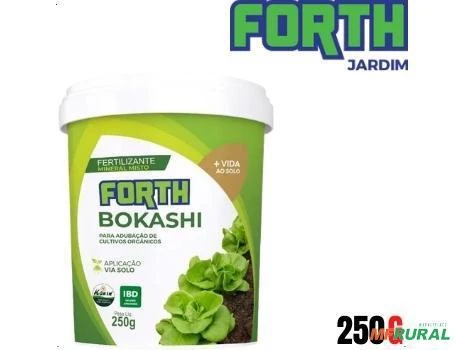 Adubo Fertilizante Forth Bokashi 250g Para Cultivos Orgânico