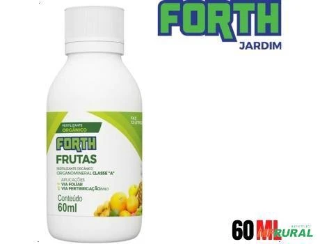 Fertilizante Forth Frutas 60ml Adubo Concentrado Rende 12l