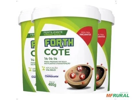 Adubo Fertilizante Forth Cote Classic Osmocote 14-14-14 400g