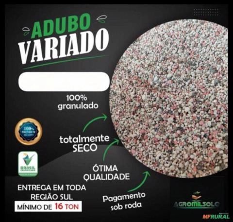 Adubo variado / Misto