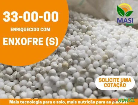 Fertilizante Nitrogenado 33 00 00 + 10% S