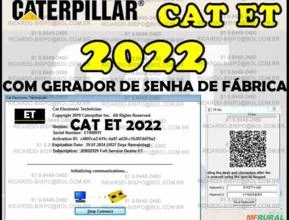 CAT ET 2022A - COM GERADOR DE SENHA DE FABRICA - TOP