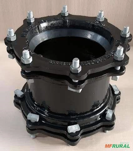 Conexões em Ferro fundido e Registro Gaveta Cunha Emborrachada Imagem Conexões em Ferro fundido e Registro Gaveta Cunha Emborrachada