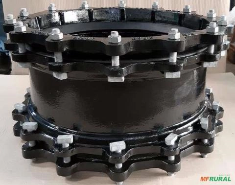 Imagem Conexões em Ferro fundido e Registro Gaveta Cunha Emborrachada Imagem Conexões em Ferro fundido e Registro Gaveta Cunha Emborrachada