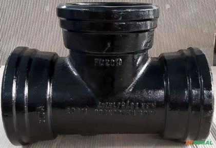 Imagem Conexões em Ferro fundido e Registro Gaveta Cunha Emborrachada Imagem Conexões em Ferro fundido e Registro Gaveta Cunha Emborrachada