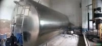 Tanque de armazenamento em aço inox 26 mil litros