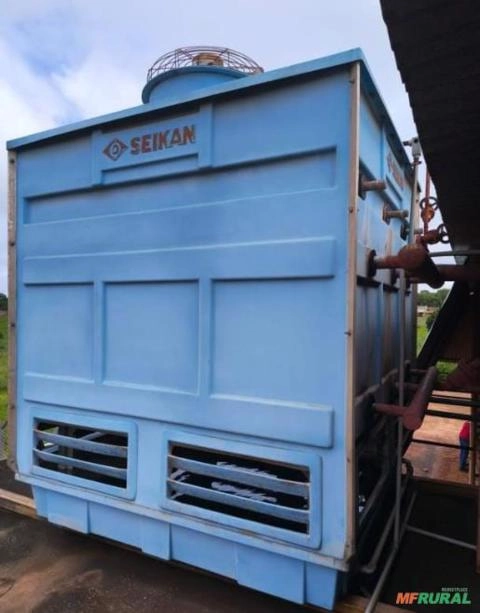 Condensador evaporativo para amônia SEIKAN 500.000 kcal/hr Imagem Condensador evaporativo para amônia SEIKAN 500.000 kcal/hr