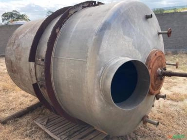 Imagem Reator quimico/tanque  inox cap. 5000 lts Imagem Reator quimico/tanque  inox cap. 5000 lts