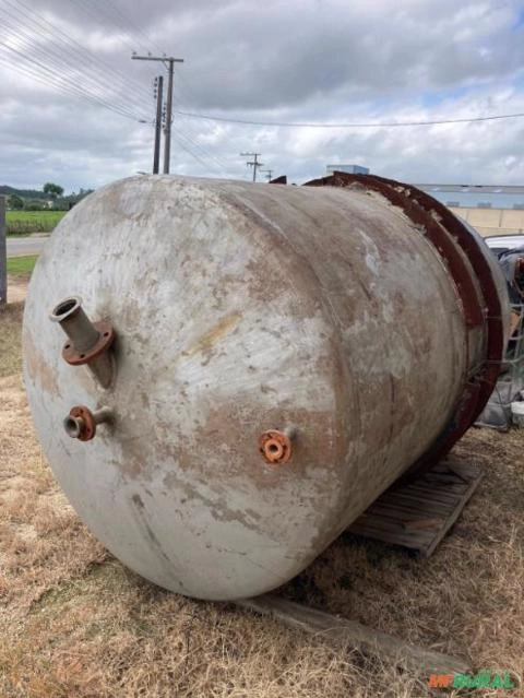 Imagem Reator quimico/tanque  inox cap. 5000 lts Imagem Reator quimico/tanque  inox cap. 5000 lts