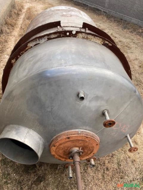Imagem Reator quimico/tanque  inox cap. 5000 lts Imagem Reator quimico/tanque  inox cap. 5000 lts