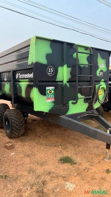 Carreta basculante CBTEC 8000 SILLUS Imagem Carreta basculante CBTEC 8000 SILLUS