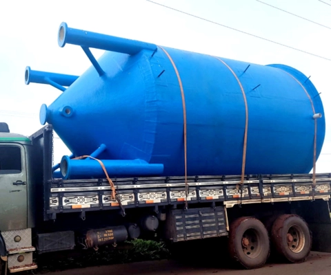 Decantador em PRFV Imagem Decantador em PRFV