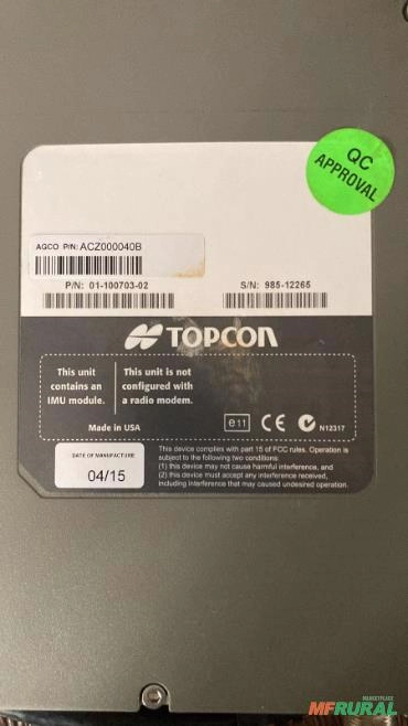 Imagem Kit Antena Topcon AGI4 + Monitor Topcon C3000 Imagem Kit Antena Topcon AGI4 + Monitor Topcon C3000