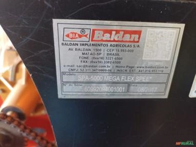 Imagem Plantadeira Baldan SPA - 5000 MegaFlex Imagem Plantadeira Baldan SPA - 5000 MegaFlex