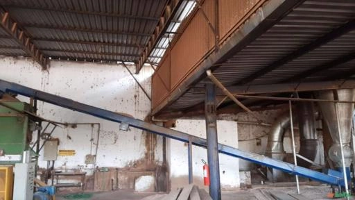 Imagem Sistema Completo de Secagem de Serragem com Filtros e Tubulações Industriais Imagem Sistema Completo de Secagem de Serragem com Filtros e Tubulações Industriais