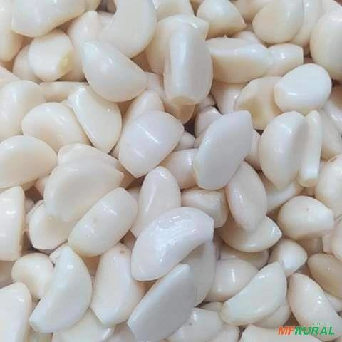 Alho descascado Imagem Alho descascado