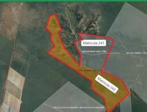 Venda ou arrenda área de 2.353 hectares em Manoel Emídio/Pi