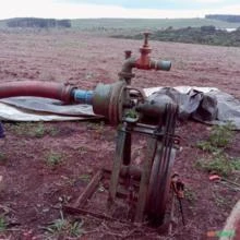 Bomba de irrigação para trator