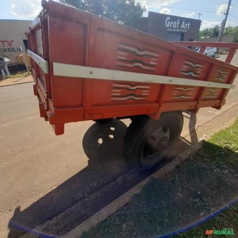 Carreta 02 rodas Imagem Carreta 02 rodas