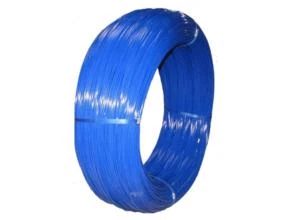 Arame Galvanizado Revestido em PVC Azul BWG 12 (3,80mm) - Kg