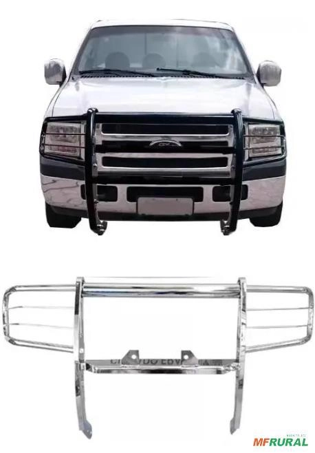 ROMPE MATO / QUEBRA-MATO CROMADO PARA FORD F-250, F-350 E F-4000 Imagem ROMPE MATO / QUEBRA-MATO CROMADO PARA FORD F-250, F-350 E F-4000