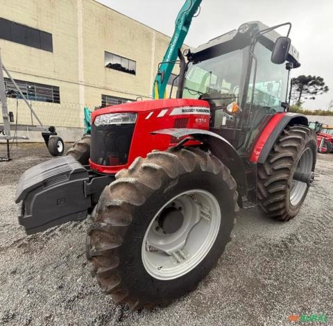 Trator Massey Ferguson MF 6714 C 628 horas Ano 2023 Imagem Trator Massey Ferguson MF 6714 C 628 horas Ano 2023