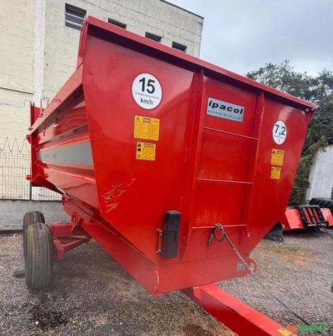 Carreta Vagão Forrageiro Ipacol Basculante CFB 9.0 Ano 2021 Imagem Carreta Vagão Forrageiro Ipacol Basculante CFB 9.0 Ano 2021